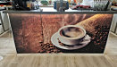 vliesová tapeta káva na kuchynskom ostrovčeku, rozmer 205x100cm