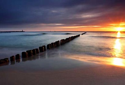 Samolepiaca fototapeta Sea Sunset