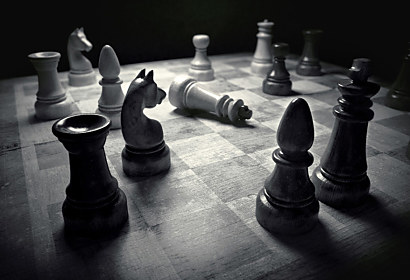 Fototapety Voľný čas - Chess Board 3371