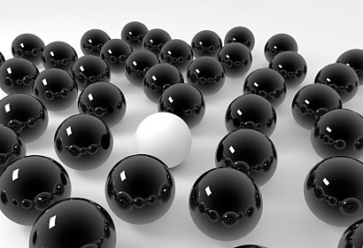 Tapety čiernobiele - Balls 433