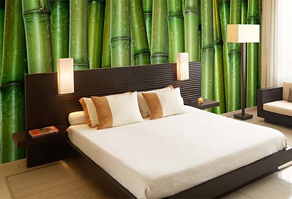 fototapeta s bambusom do spálne
