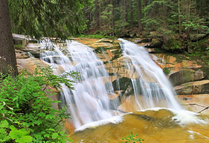 Fototapeta Mumlavský vodopád Krkonoše 38007757