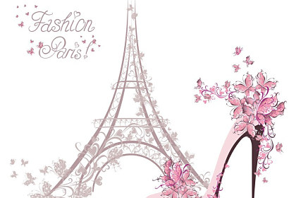 Parížska Fototapeta Fashion Paris 60842864