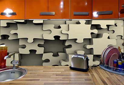 Puzzle background - Fototapeta 440