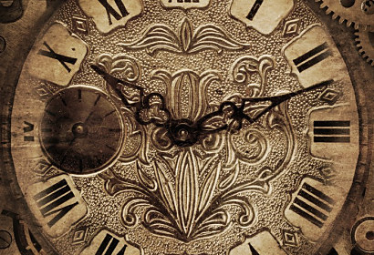 Fototapeta Iron Vintage clock ft-51272901