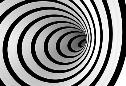 Black and white illusion - Fototapeta 24093